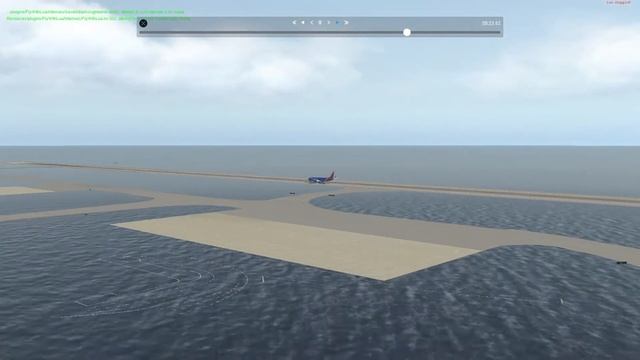 Boeing 737 X-plane 11 (Demo) Smooth landing смотреть онлайн