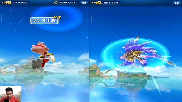 Sonic Dash - Amy Dash VS Sir Super Sonic _ Movie Sonic vs All Bosses Zazz Eggman смотреть онлайн