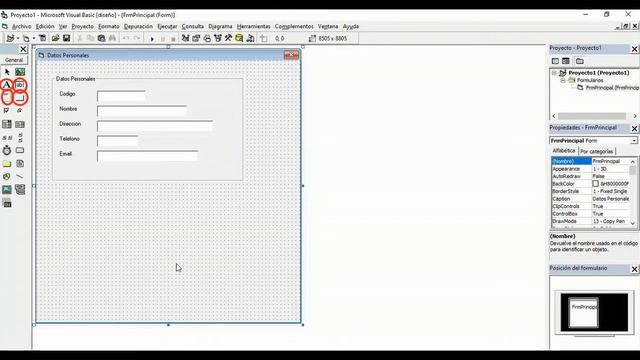 Formularios en Visual Basic 6.0 смотреть онлайн
