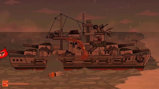 Battleship Tirpitz & Hell Battleship Beast - Dreadnought [AMV].mp4