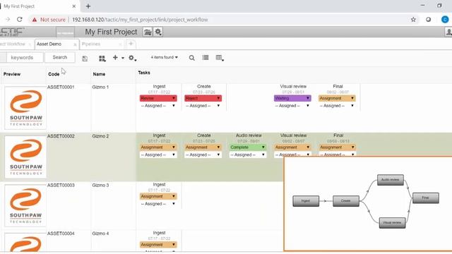 TACTIC Workflow Engine Status Automation смотреть онлайн