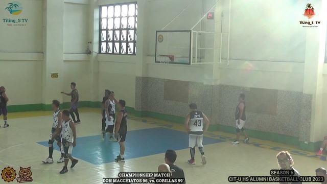 GANDA NG CHAMPIONSHIP GAME!! GORILLAS 99' vs DON MAC 96' 3/17/2024 смотреть онлайн