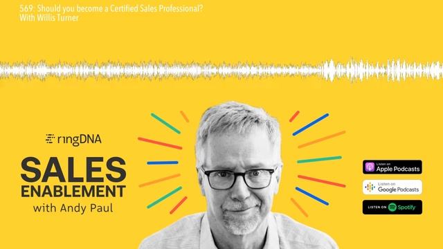 569: Should you become a Certified Sales Professional? With Willis Turner смотреть онлайн