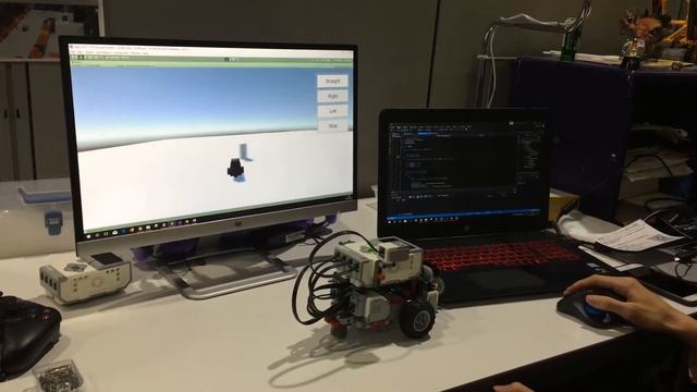 UNITY ~ LEGO EV3 testing смотреть онлайн