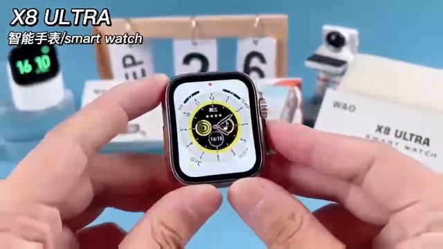Unboxing the W&O X8 Ultra Smart Watch: See What NFC Unlock Can Do!#smartwatcheswholesalemarket смотреть онлайн
