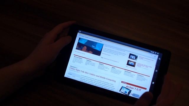 Archos 101 Internet Tablet Unboxing смотреть онлайн