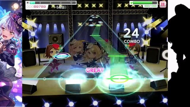 【BanG Dream】Roselia —Bad Apple!! feat. nomico มือใหม่พึ่งเล่น смотреть онлайн
