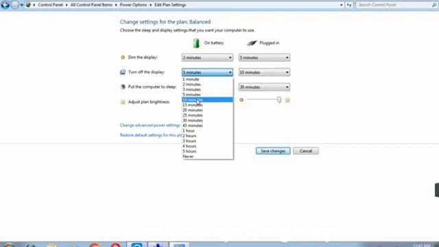 #Adjust brightness on #WINDOWS 7||Change brightness On PC Control||#How change sleeping mode in #PC смотреть онлайн