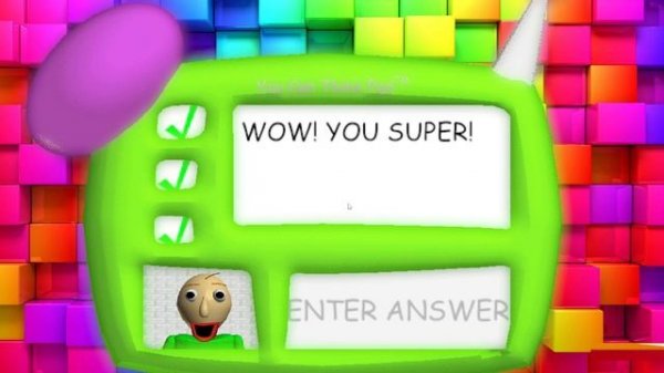 I have no idea what to make a video of | Baldi's Basics Full Remastered