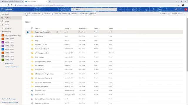 Sharing Files and Folders on OneDrive смотреть онлайн