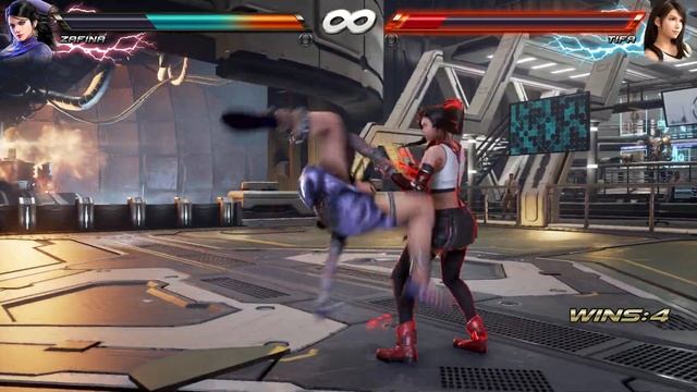 Tekken 7 Tifa Ryona Vs Zafina