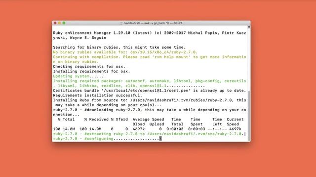 Install Rails 6 on Mac - Part 4 - RVM, Ruby & Rails смотреть онлайн