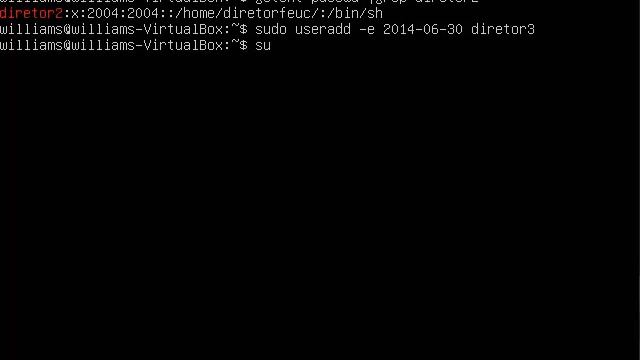 Linux :: comando useradd смотреть онлайн