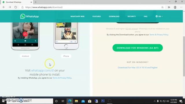 How to open whatsapp on your desktop or laptop / Whatsapp Web / Techcovery IT Solutions смотреть онлайн