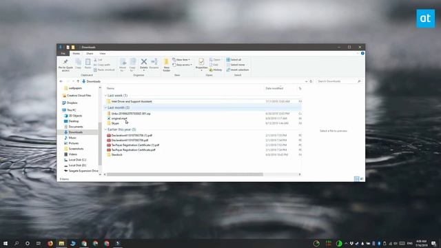 How to fix the Downloads folder layout on Windows 10 1903 смотреть онлайн