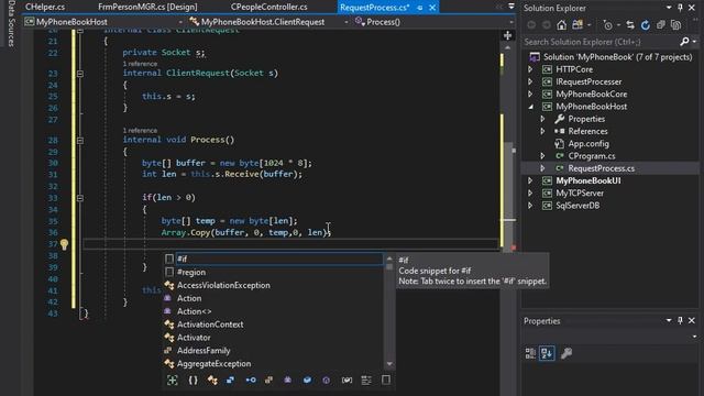 PhoneNoteBook Basic HTTP Protocol Host With Windows Form Client UI 1 21 смотреть онлайн
