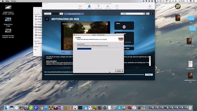 Motoracing for Mac using Porting Kit смотреть онлайн