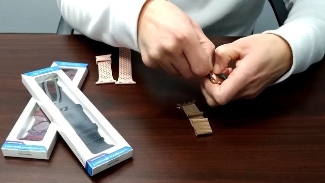 WareWel Apple Watch Compatible Silicone Band Installation Guide смотреть онлайн