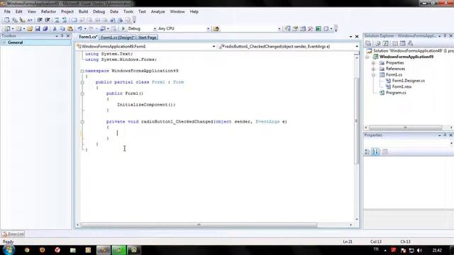 RadioButton(C-Sharp Öğreniyorum) смотреть онлайн