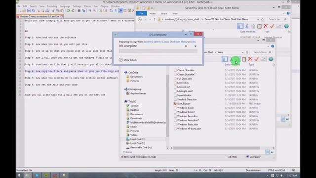 DellModzZ | How To Get Windows 7 Start Menu on windows 8.1 are 8 смотреть онлайн