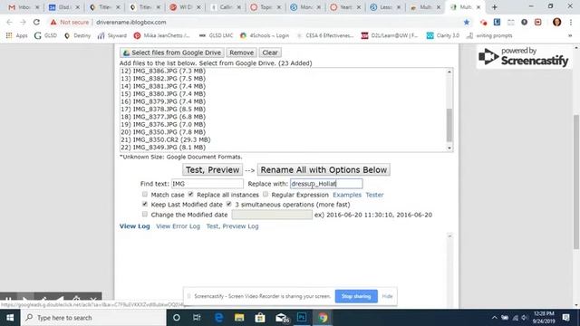 Batch File Rename in Google Drive using Multiple File Rename Tool смотреть онлайн