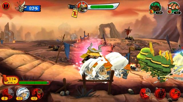 Samurai vs Zombies Defense 2 - Wave 722 - 723 - SPEAR WARRIOR смотреть онлайн