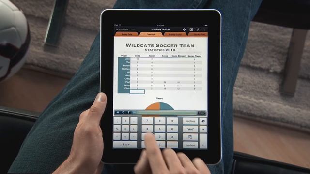 Apple - IPad - App - Numbers