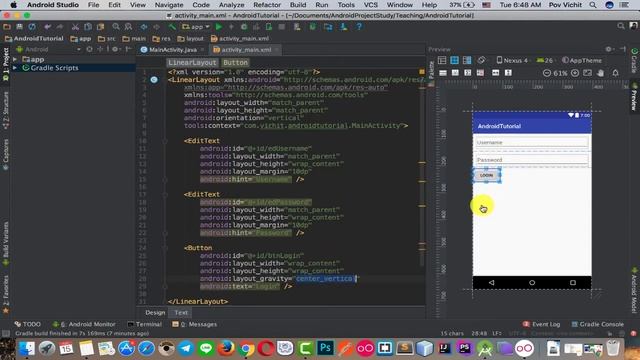 Android Tutorial - #6 Android LinearLayout. смотреть онлайн