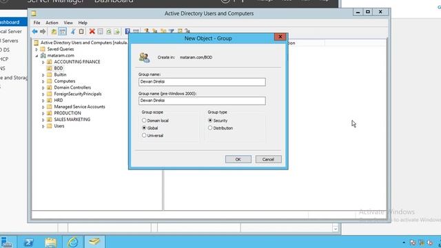 Membuat Group Active Directory смотреть онлайн