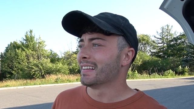 I CRASHED MY BRAND NEW TESLA!! смотреть онлайн