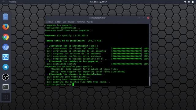 How to install Spotfy with Arch Linux смотреть онлайн
