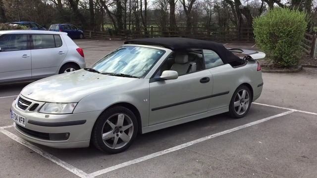 Saab 93 Convertible Roof Down Key смотреть онлайн