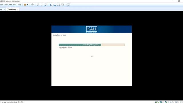 How to Install Kali Linux 2019.1 Installation + VMware Tools смотреть онлайн