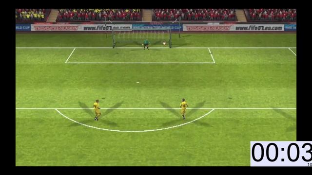 FIFA 07 Speedrun: Goal% Amateur (3.109 seconds) смотреть онлайн