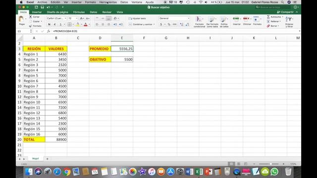Excel: Buscar Objetivo (macOS) смотреть онлайн