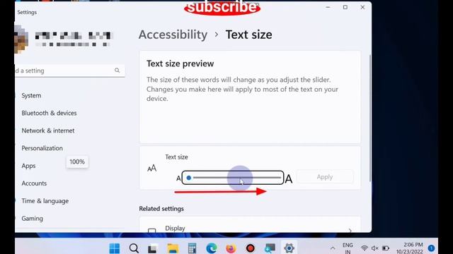Increase Font size of Chrome Web in Tab in Windows 11 and Windows 10 смотреть онлайн