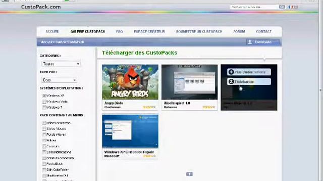 Installer un thème windows 7 sur XP смотреть онлайн