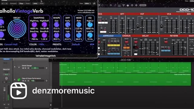 Mini Moog Model D Plugin Bass Session Test Run смотреть онлайн
