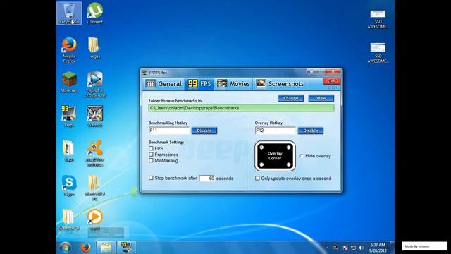 How to install and set up fraps! - Fast And Easy смотреть онлайн
