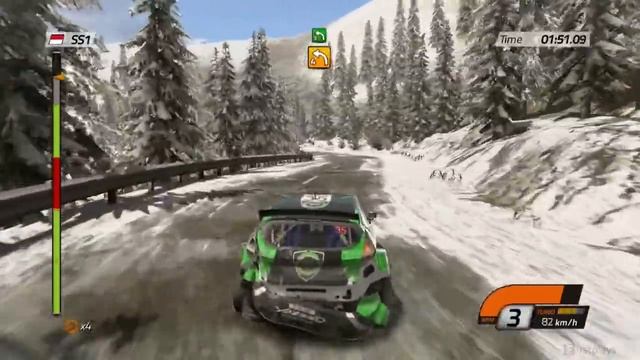 WRC 4 FIA World Rally Championship PC Gameplay HD 720P Rallye Monte Carlo смотреть онлайн