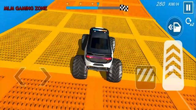 Monster Truck Stunt Car Games - Police Monster Stunts Games - Android Gameplay #53 смотреть онлайн