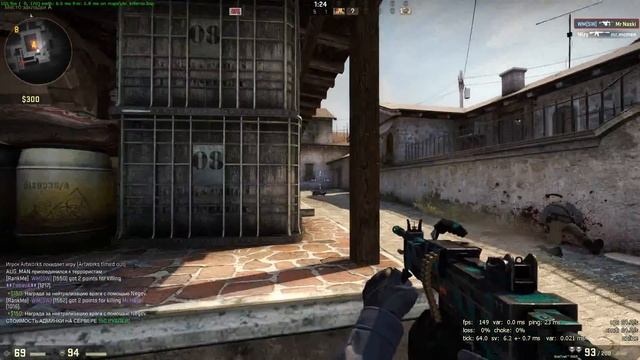 CS:GO WM[SW] de_inferno Negev смотреть онлайн