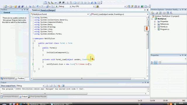 C#'de NotifyIcon Kullanımı смотреть онлайн