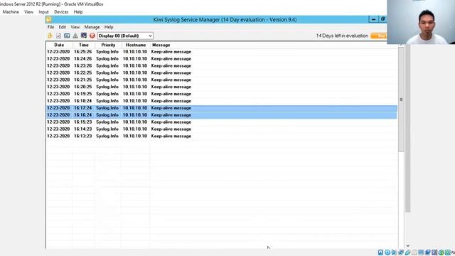 Lab 5 - Configuring a Syslog Server for Log Review and Audit смотреть онлайн