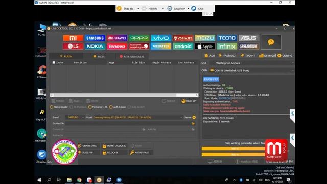 HOW FIX ERROR LIBUSB-WIN32 FILTER AND SAMSUNG A02 FRP REMOVE ONE CLICK WITH UNLOCKTOOL(TESTPOINT) смотреть онлайн