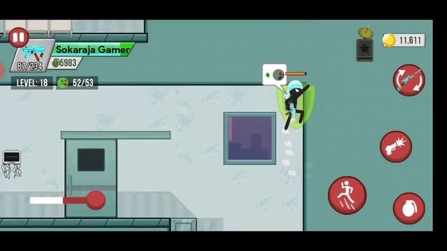Mission in Hospital Chapter 8 Level 16-20 Stickman Zombie Shooter android game смотреть онлайн