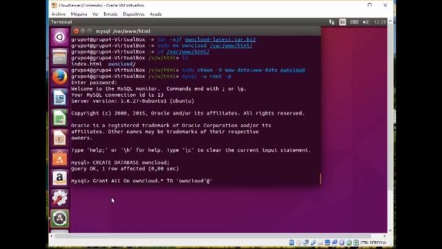 Owncloud en Ubuntu 15.10 , instalación y prueba en cliente desktop y en Android смотреть онлайн