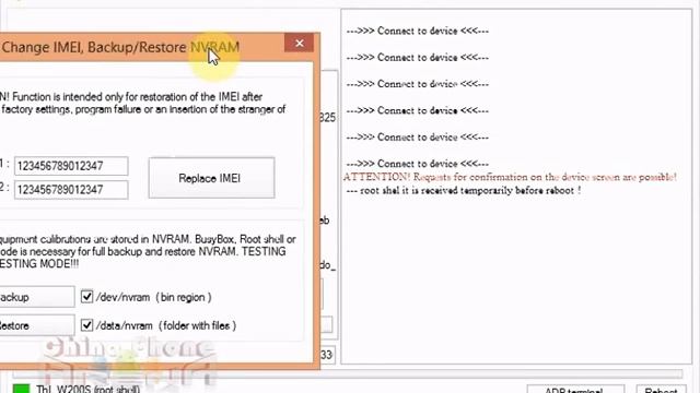 NVRAM Backup MT6592 MT6582 MT6589 China Phone with MTK Droid Tools смотреть онлайн