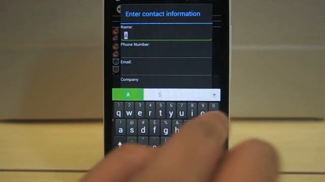Use NFC tag to share contact смотреть онлайн