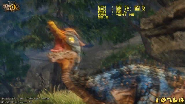 Benchmark GTX 780 Classified Monster Hunter Online смотреть онлайн